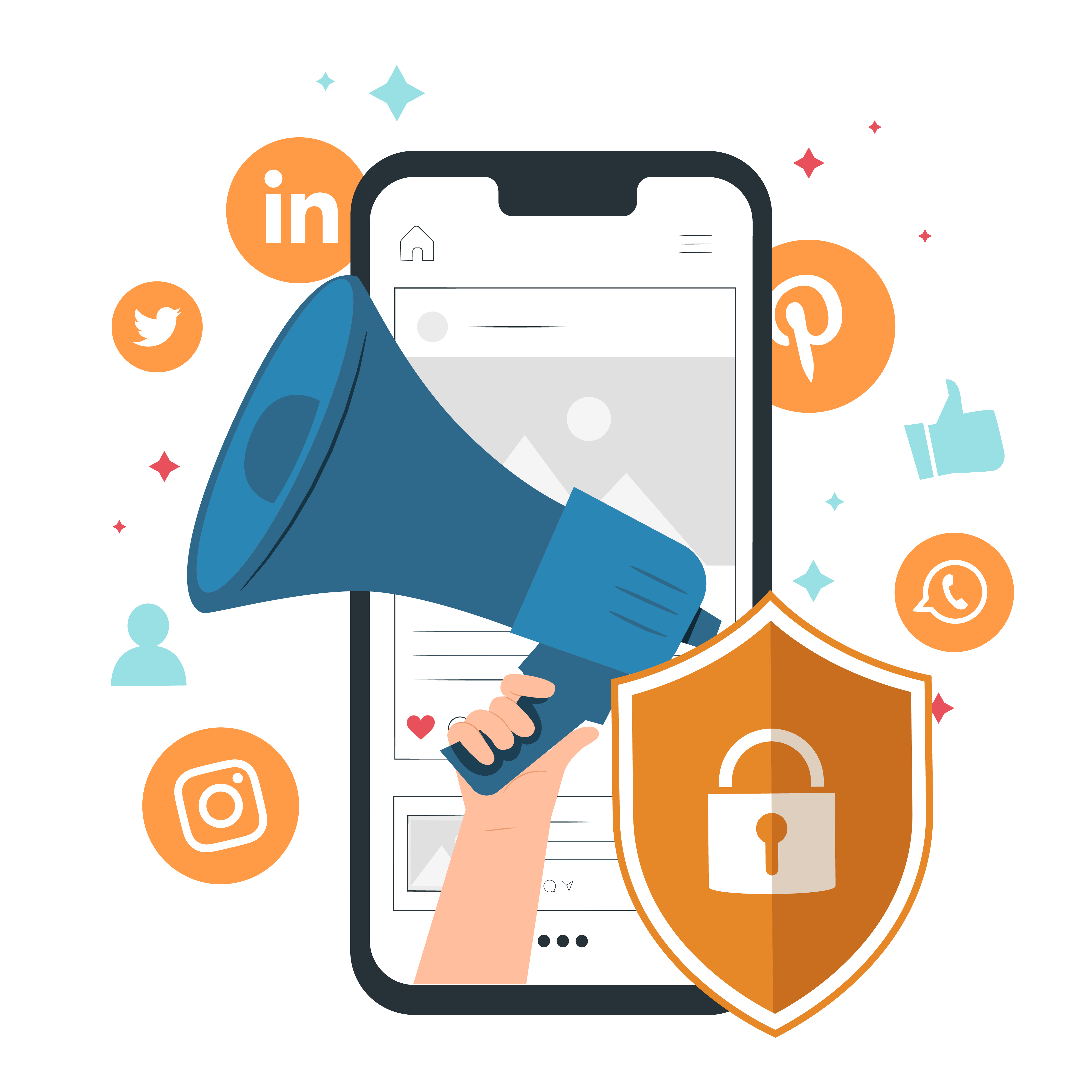 Protection on social media