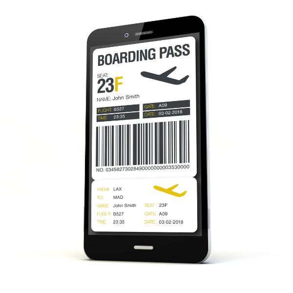 holiday scams boarding pass