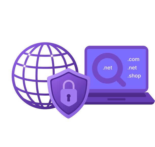 Domain Protection graphic - Snapdragon IP